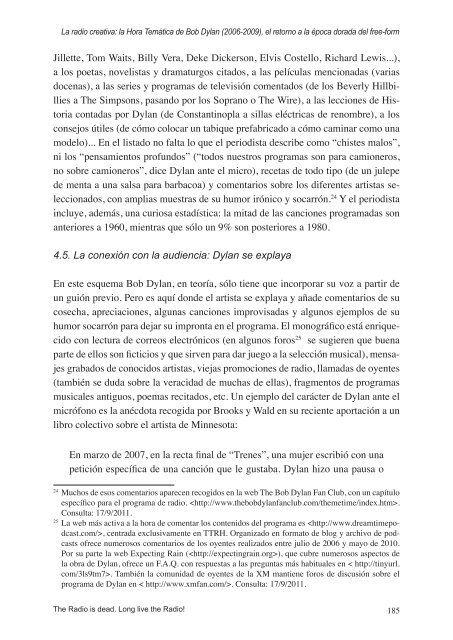 Radio is dead-Long live the Radio.pdf - Universidad del País Vasco