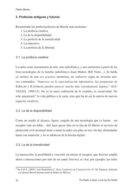 Radio is dead-Long live the Radio.pdf - Universidad del País Vasco