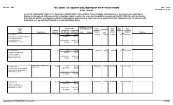 2004 Judgment Book - Kane County, IL