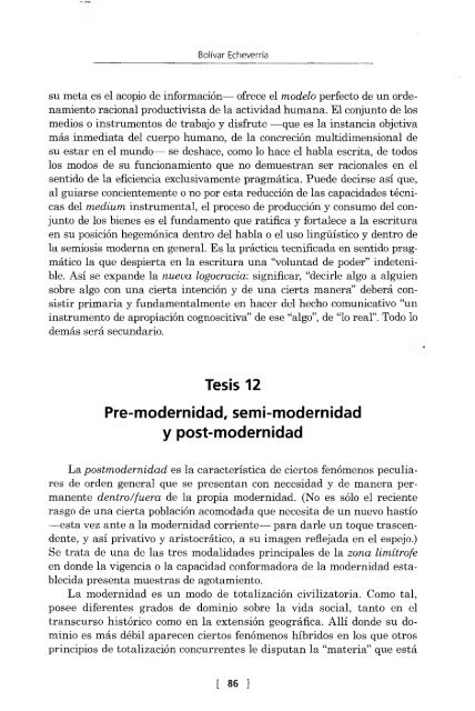 Discurso crítico y Modernidad. Ensayos escogidos - gesamtausgabe