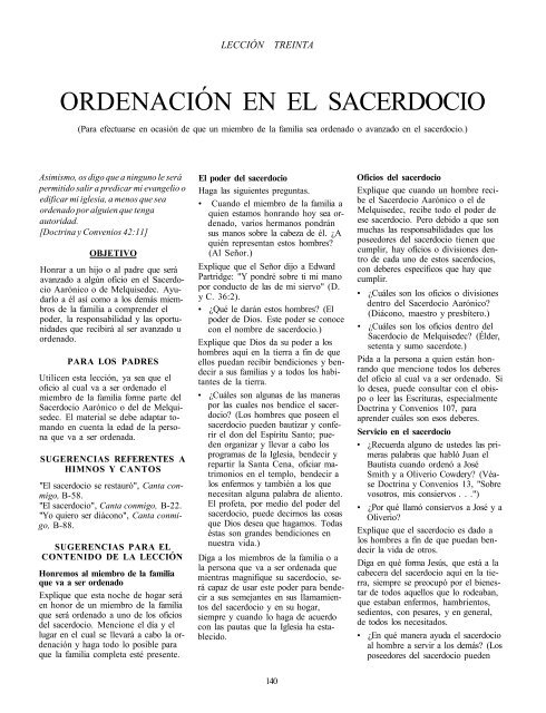 MANUAL DE SUGERENCIAS PARA LA NOCHE DE HOGAR