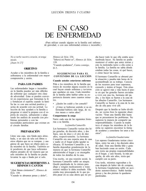 MANUAL DE SUGERENCIAS PARA LA NOCHE DE HOGAR