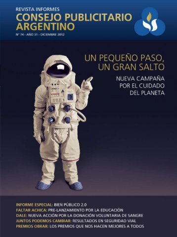 Ver Revista INFORMES Nº 74 en PDF - Consejo Publicitario Argentino