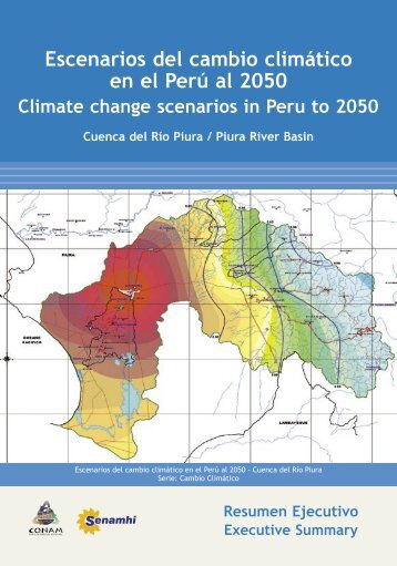 Escenarios del cambio climático en el Perú al - SIAR Piura