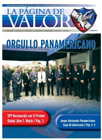 Junio 2008 - Servicio Pan Americano de Protección