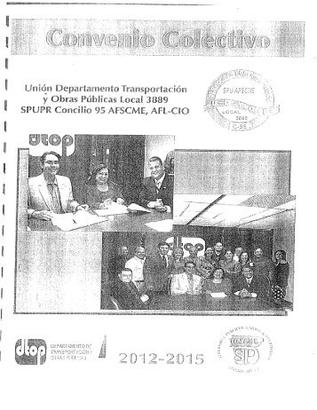 convenio colectivo dtop - spupr