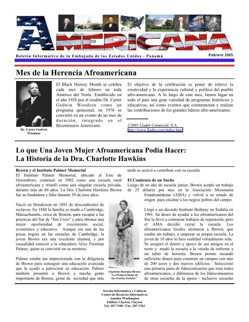 Mes de la Herencia Afroamericana