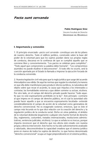 artículo completo - Facultad de Derecho Santiago - Universidad del ...