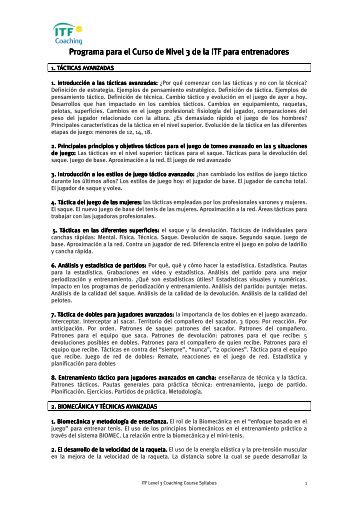 Nivel 3 - Programa de contenidos del Curso.pdf - ITF