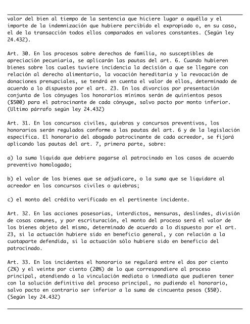 Ley 21.839 - Arancel de Honorarios para Abogados y ... - Justia