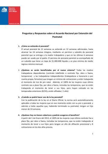 Formato notificación - Nuevo Postnatal Formato notificación - Nuevo Postnatal