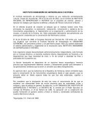 Ley Orgánica del Instituto Hondureño de Antropología e - IHAH
