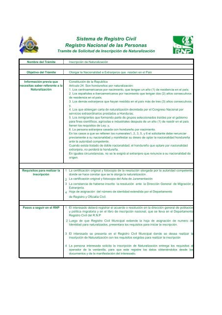 Inscripcion-de-Naturalizacion - Registro Nacional de las Personas