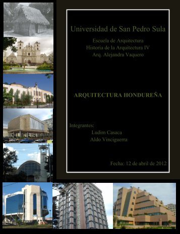 arquitectura hondureña - Historia de la Arquitectura USPS