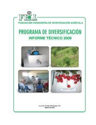 FUNDACIÓN HONDUREÑA DE INVESTIGACIÓN AGRICOLA - FHIA