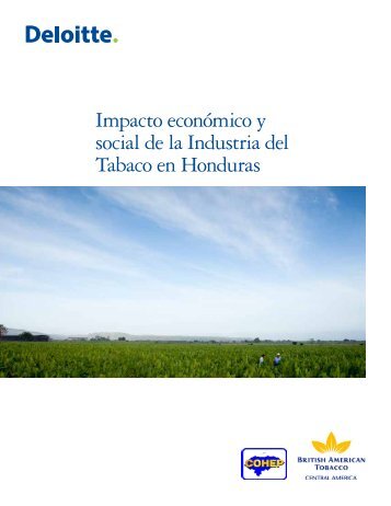 Impacto económico y social de la Industria del Tabaco en Honduras