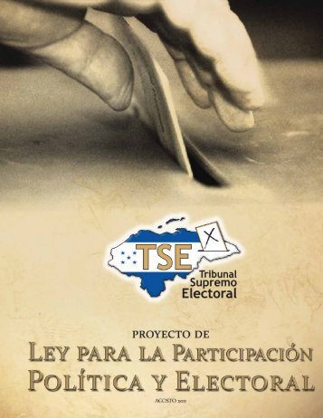 Proyecto de Ley para la Participación Política y Electoral (PDF)