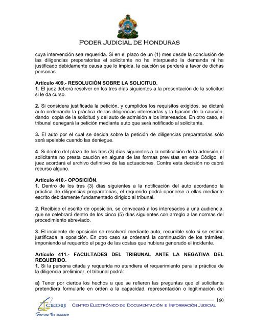 codigo procesal civil - Consejo Hondureño de la Empresa Privada