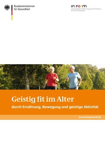 Geistig fit im Alter durch Ernährung, Bewegung und - Diversity