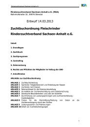 Zuchtbuchordnung Fleischrinder - Rinderzuchtverband Sachsen ...