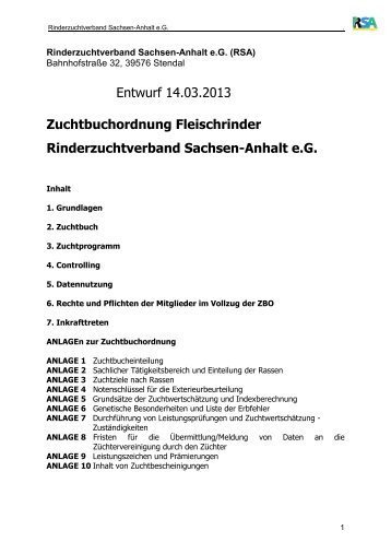 Zuchtbuchordnung Fleischrinder - Rinderzuchtverband Sachsen ...