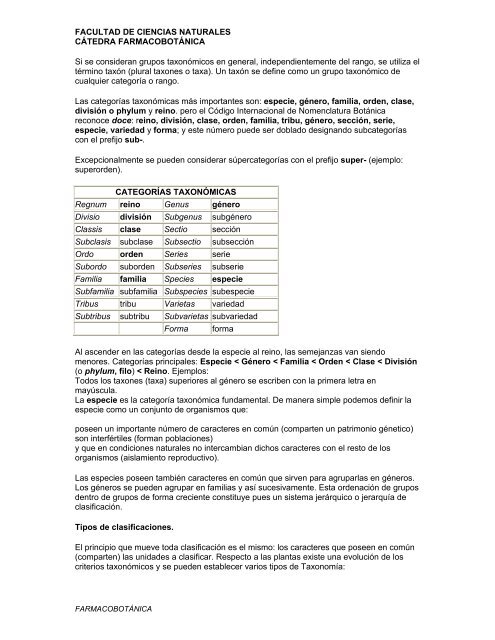 3. NOMENCLATURA.pdf - Facultad de Ciencias Naturales