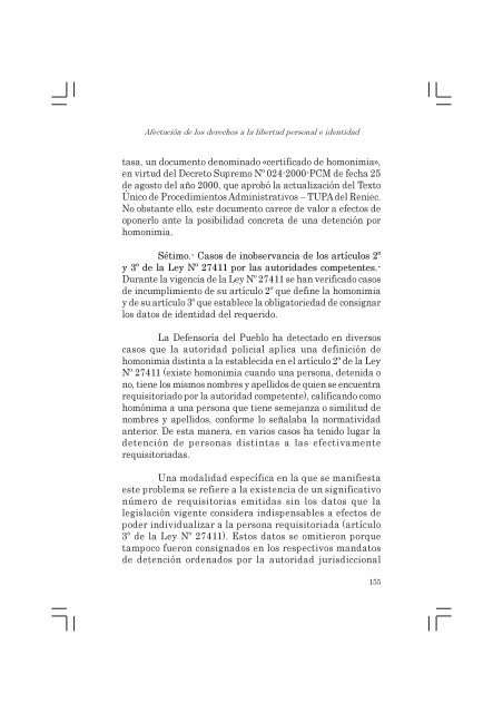 Informe Defensorial derechos libertad.pmd - Biblioteca Virtual de la ...