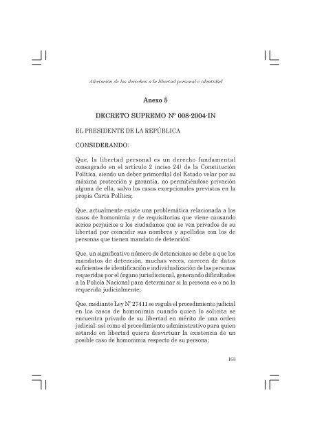 Informe Defensorial derechos libertad.pmd - Biblioteca Virtual de la ...