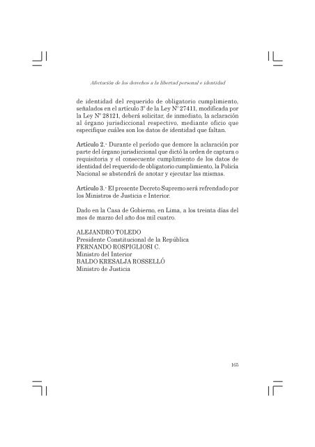 Informe Defensorial derechos libertad.pmd - Biblioteca Virtual de la ...