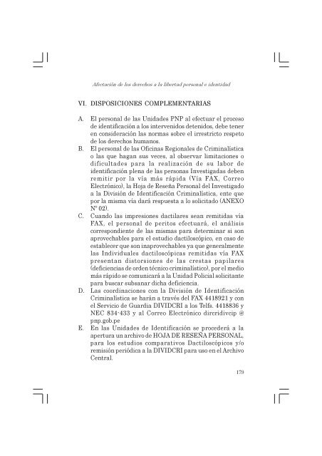 Informe Defensorial derechos libertad.pmd - Biblioteca Virtual de la ...