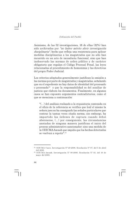 Informe Defensorial derechos libertad.pmd - Biblioteca Virtual de la ...