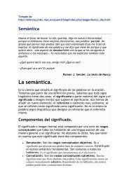 Relaciones entre significado y significante - adistanciaginer