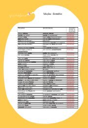 Soluções - Gramática - Junior