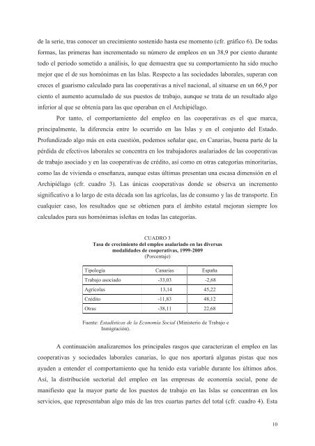 empleo en la economía social en canarias - Cristino Barroso Ribal ...
