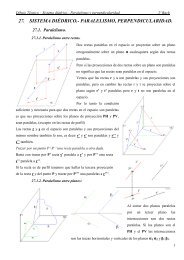 27. SISTEMA DIÉDRICO.- PARALELISMO, PERPENDICULARIDAD.