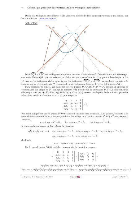 homologıa - Geometría