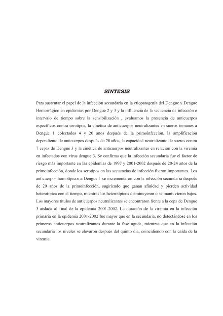 Cinética y capacidad neutralizante de los anticuerpos homólogos y ...