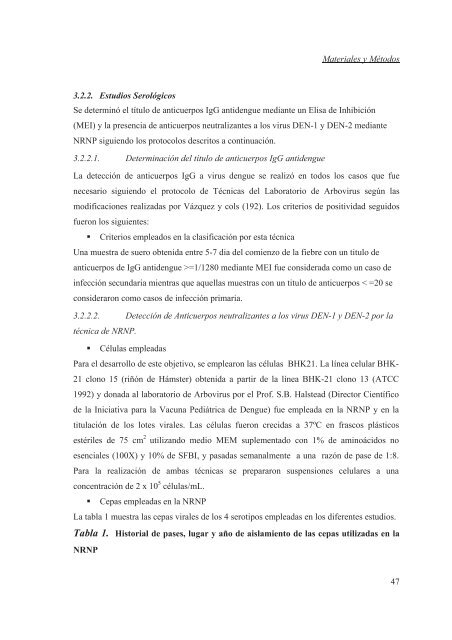 Cinética y capacidad neutralizante de los anticuerpos homólogos y ...