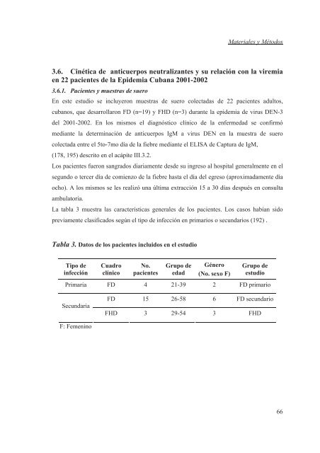 Cinética y capacidad neutralizante de los anticuerpos homólogos y ...