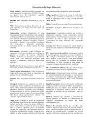 Glossário de Biologia Molecular - Programa Educ@r