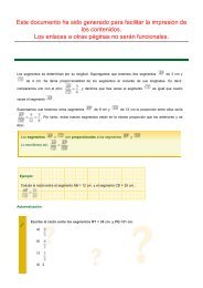 Proporcionalidad geométrica.