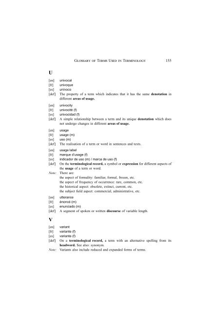 Glossary of Terms used in Terminology (PDF)