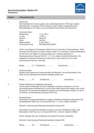 Ausschreibungstext Sisalex 514 DE - Ampack Bautechnik GmbH