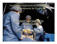 Transfusión Sanguínea - Universidad Autónoma de Guadalajara