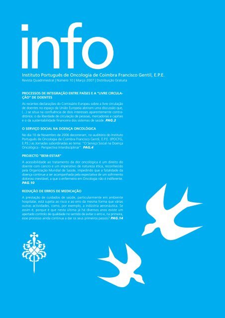 INFO 10 - Instituto Português de Oncologia de Coimbra - Francisco ...