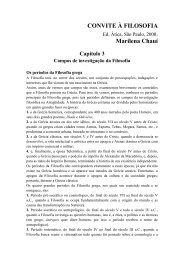 CONVITE À FILOSOFIA Marilena Chauí