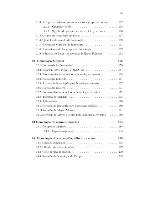 Topolog´ıa Algebraica: Una introducción - Universidad de Santiago ...