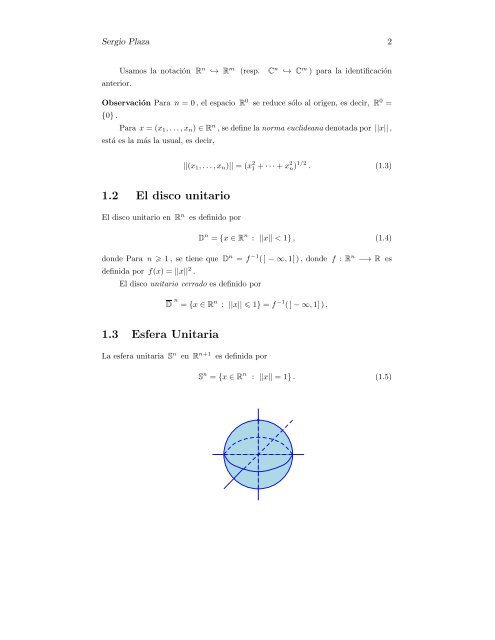 Topolog´ıa Algebraica: Una introducción - Universidad de Santiago ...