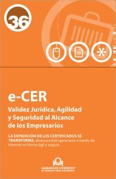 Certificado e-CER - Cámara de Comercio de Medellín