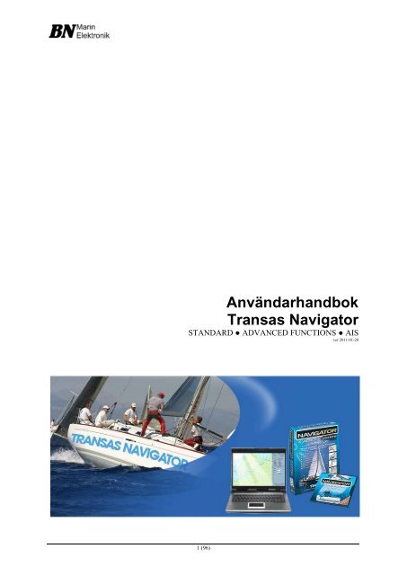 Transas Navigator Svensk Manual(19Mb) - BN Marin Elektronik AB